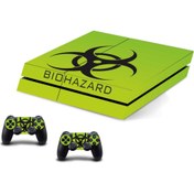 Resim Stickermarket PS4 Fat Biohazard Sticker Seti 