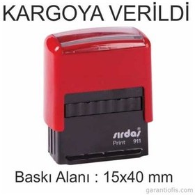 Resim Sırdaş Otomatik Kargoya Verildi Yazılı Kaşe 