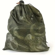Resim 1pc Yeşil Polyester Mesh Avcılık Sırt Çantası, Su Kuşu Decoy Depolama Çantası, Ördek, Kaz, Hindi Avcılık Ekipmanları için 2 Ayarlanabilir Omuz Askısı ile 