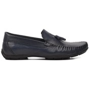 Resim Ayakmod D7218 Lacivert Hakiki Deri Erkek Loafer Ayakkabı 001 