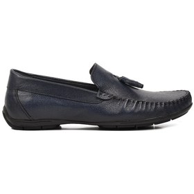 Resim Ayakmod D7218 Lacivert Hakiki Deri Erkek Loafer Ayakkabı 001 