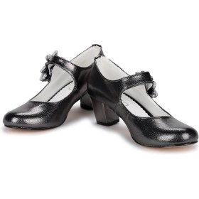Resim Kiko Kids Angelina Vakko Günlük Kız Çocuk 4 Cm Topuklu Abiye Ayakkabı 