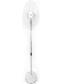 Resim C TASARIM CVS Dn 91002 Yuvarlak Ayaklı Vantilatör 16'' Beyaz 