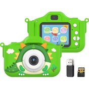 Resim Tenfowee Çocuklar İçin 1080p Çift Lensli Dijital Fotoğraf Makinesi - 48mp, 2.0 Ips Ekran, Oyunlar Ve Usb Şarj 