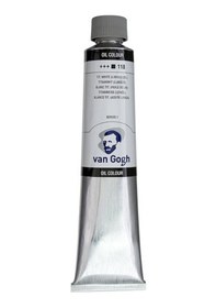 Resim Talens Van Gogh Yağlı Boya 200 ML 118 Titanium White Linseed Oil 