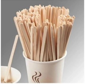 Resim Mena Rise Ahşap Karıştırıcı 3 Paket 500 Lü (1500 Adet) May Cup 