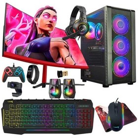 Resim Turbox TX5417 i5-6400 16 GB 512 GB SSD 4 GB RX550 23.6" Dos Masaüstü Bilgisayar 