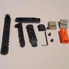 Resim Keymod Raylı Sistem için Taktik Alüminyum Airsoft Muhtelif Aksamlar 