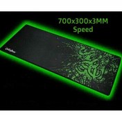 Resim ATAELEKTRONİK Speed Mouse Pad Gaming Maus Ped Pad Kaydırmaz Taban Speed Yüzey 70x30cm Rubber Mouse Pad 