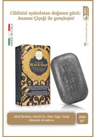 Resim Nesti Dante Luxury Black Aktif Karbon Vegan Gözenek Sabun 250 G 