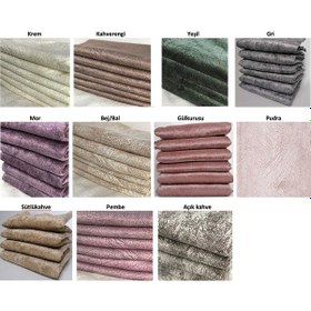 Resim Süngerli Damar Desenli Kaydırmayan Çekyat Örtüsü / Koltuk Örtüsü (506056268) 