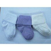 Resim ÖZKARDEŞLER BABY Bebek Kıvrık Çorap 3lü 