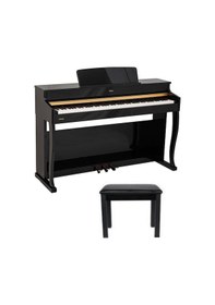 Resim Pm100 Tuş Hassasiyetli Siyah Dijital Piyano + Tabure 