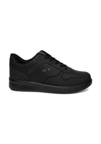 Resim Luttoon 4027-25 Cilt Deri Anatomik Erkek Sneaker Siyah 