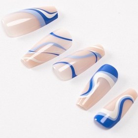 Resim Pop Beauty Takma Tırnak Seti & Zararsız Yapıştırıcı Popbeauty1032 