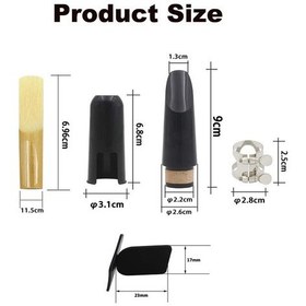 Resim Longmoon Lm4181 Sol Klarnet Açık Beki ( Bilezik - Kapak - Kamış) 