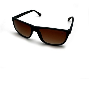 SuperStep Unisex Kahverengi-füme Polarize Cam Selüloz Asetat (SELÜLOİD) Kapalı Çerçeve Kavisli Klasik Güneş G