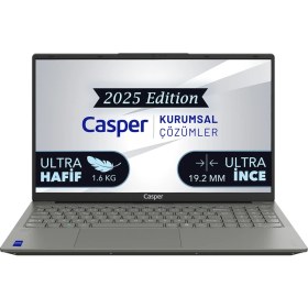 Resim Casper Nirvana X700 Ryzen5-7430U 64GB 1TB SSD 15.6" Freedos Laptop X700.7430-EF00X-G-F 