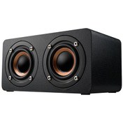Resim M5 Mini Doodle Ahşap Subwoofer Kablosuz Bt Fm Hoparlör Ev Kullanımı İçin Müzik Çalar 