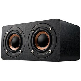 Resim M5 Mini Doodle Ahşap Subwoofer Kablosuz Bt Fm Hoparlör Ev Kullanımı İçin Müzik Çalar 