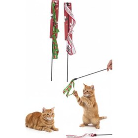 Resim River World Kediler İçin Oyun Oltası Konsepti Yeniyıl 