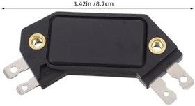 Resim UKCOCO 2 Adet Araç Motoru Ateşleme Modülü, Araçlar İçin Elektronik Ünitesi, Yedek Ateşleme Modülü, 1974-1987/1974-1980 / Checker 1975-1976 ile Uyumlu 
