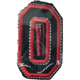 Resim Aplike Ütü Ile Yapışan 0 Rakamı Arma 4x5 cm 