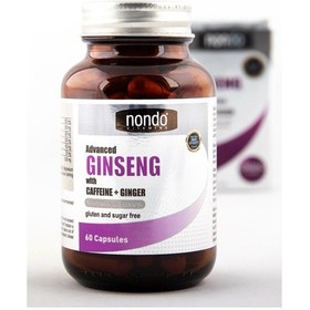 Resim Nondo Advanced Ginseng With Caffeine Zencefil Ginseng Complex 