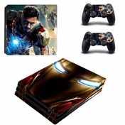 Resim Kt Grup Iron Man Playstation 4 Pro Uyumlu Full Sticker Kaplama 