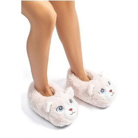 Resim Twigy Kontes Kadın Hayvanlı Panduf Bej 36/41 CC0581 