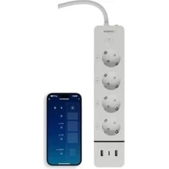 Resim Hakay Akıllı Çoklu Priz - 7in1 Wi-Fi Uyumluluğu ile 