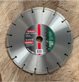Resim Metabo 230mm Beton Kesici Seramik Granit Kesici Elmas Testere 