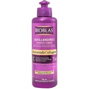 Resim Bioblas Keratin & Kolajen Şekillendirici Saç Bakım Kremi 250 ml 