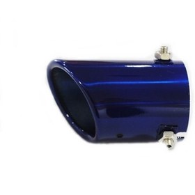 Resim Space Egzoz Ucu Paslanmaz 6.8Cm Mavi /Eguc528 