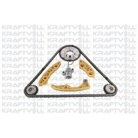 Resim Kraftvoll 12100090 Eksantrik Zincir Seti Vectra B-astra G-vectra C-zafira A Z22se 2.2 16v Z20net 2.0 16v 