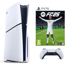 Resim Sony Playstation 5 1 TB Slim CD Edition Konsol+Ps5 FC 25 Oyun 