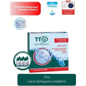 Resim TTO Lens Solüsyonu 6 x 60 ML 