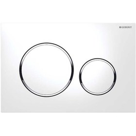 Resim Geberit Sigma20 Kumanda Paneli Mat Beyaz/parlak/mat Beyaz 115.882.jt.1 