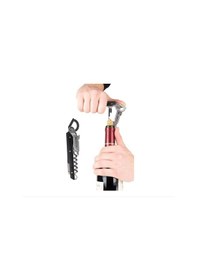 Resim Peugeot Siyah Elektrikli Tirbuşon Ve Garson Çakı 14cm Siyah 