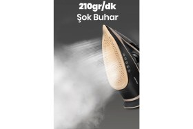 Resim Goldmaster Grandjett 3200W Oto. Kapanma 210 gr Etkili Şok Buharlı Ütü 