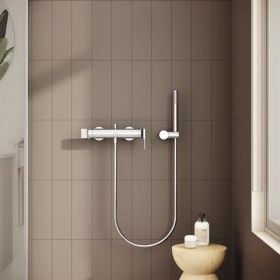 Resim VitrA Suit A42818 Banyo Bataryası, Krom 