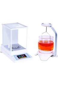 Resim Weightlab WSA-224T Dokunmatik Ekranlı Analitik Terazi + Yoğunluk Kiti 