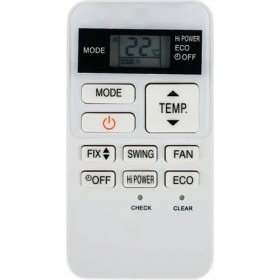 Resim KingKuee Klima Için Yeni Ac Uzaktan Kumanda -07BKV-E -077SKV-E6 -107SKV-E6 -137SKV-E6 RBC-ASX11E-C (Yurt Dışından) 