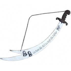 Resim Skygo Dekoratif Asılabilir Zülfikar Kılıcı 84 cm, Keskin Değildir 