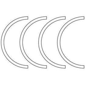 Resim Cfmoto 450sr Yarım Jant Kaplama Sticker Etiket Modeli Kırmızı 2 