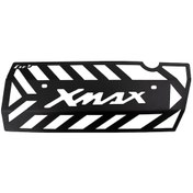 Resim GP Kompozit Yamaha XMAX 250 2018-2024 Uyumlu Egzoz Koruma Kapağı Siyah 