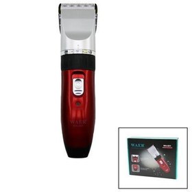 Resim WAER WA-001 SAÇ SAKAL KESME TRAŞ MAKİNESİ ÇİFT BATARYAFİŞ ŞARJLIKESİM AYARLI BIÇAK=0.8--2.0MMR.KROM KAPLI GÖVDE 