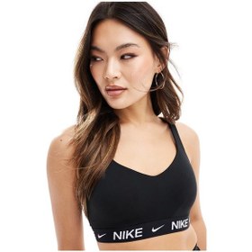 Resim Nike Training Indy Dri Fit High Support Sports Bra Kadın Spor Sütyen Bra Siyah 