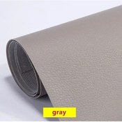 Resim Kanepe Deri Tamir Yama Çok Fonksiyonlu Diy Kendinden Yapışkanlı Deri Yama Su Gray 70x50cm 