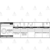 Resim TIK 1S750200-STD Piston Takım Vitara 1.6L 16V 89-99 75.00Mm G16B Std 